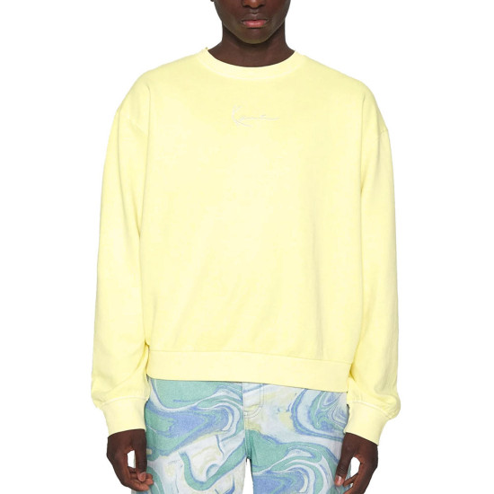 Karl Kani Ανδρικό φούτερ Small Signature OS Washed Crew